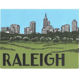 Raleigh Skyline, View from Dorothea Dix Park